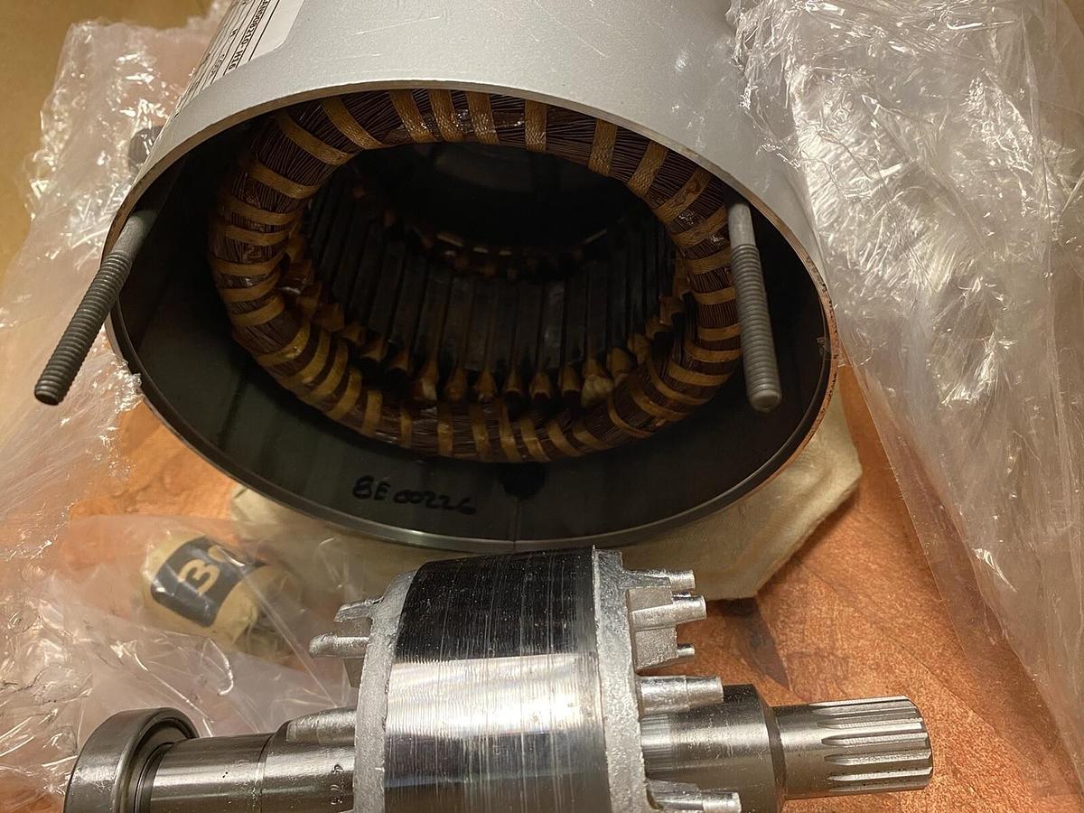 LEESON,8E00226,SLIP RING MOTOR, .5HP 1725RPM 230/460V FRAME EK143TW