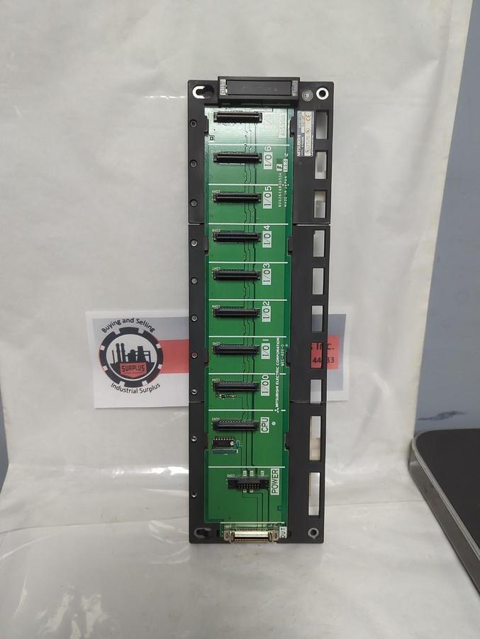 Used MITSUBISHI,A1S38B,BASE UNIT PRE-OWNED