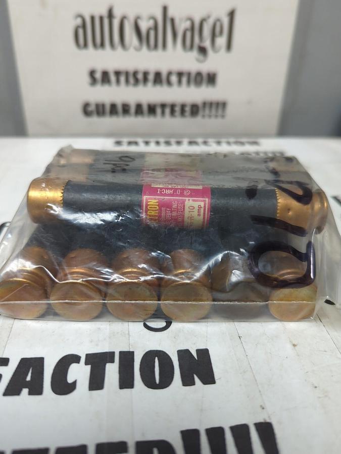 COOPER BUSSMANN,FRS-R10,FUSETRON FUSES LOT OF 9 NOS