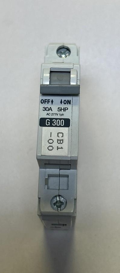 Used ALLEN BRADLEY,1492-CB1G300,CIRCUIT BREAKER 30A 277V 1P