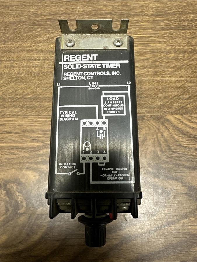 Used Regent Controls,TM2200-120,Solid State Timer