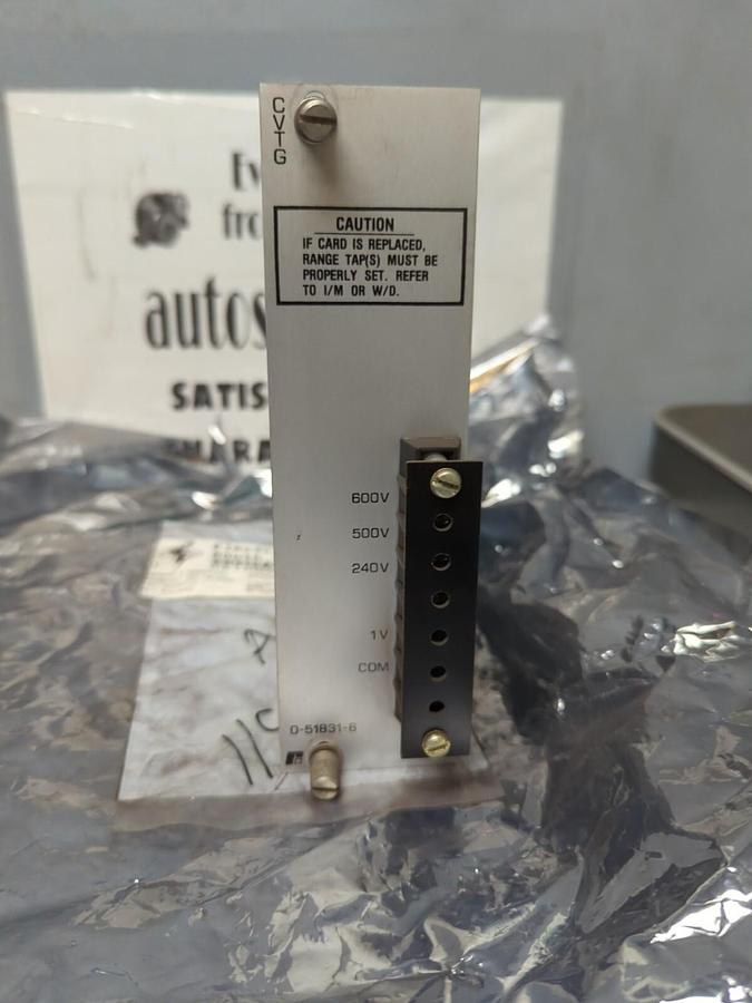 RELIANCE ELECTRIC,051831-6,CVTG ELECTRIC DRIVE BOARD NOS