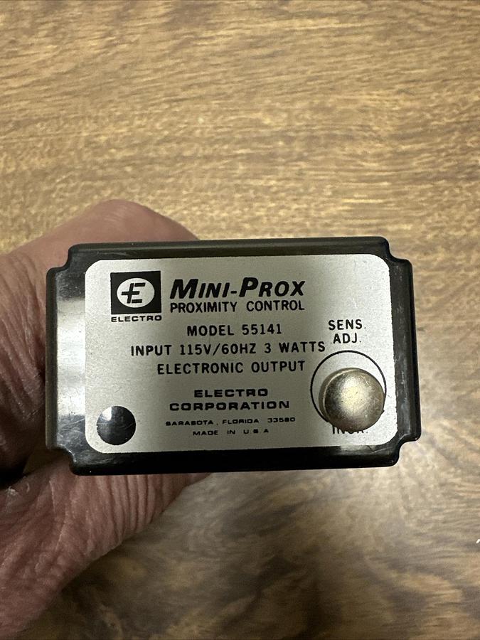 Electro,55141,Mini-Prox Electronic Output Sensor
