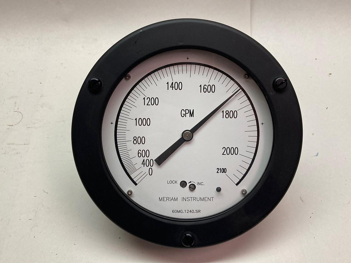 Meriam Instrument,1226-1,PPH Steam Indicator 1500PSI