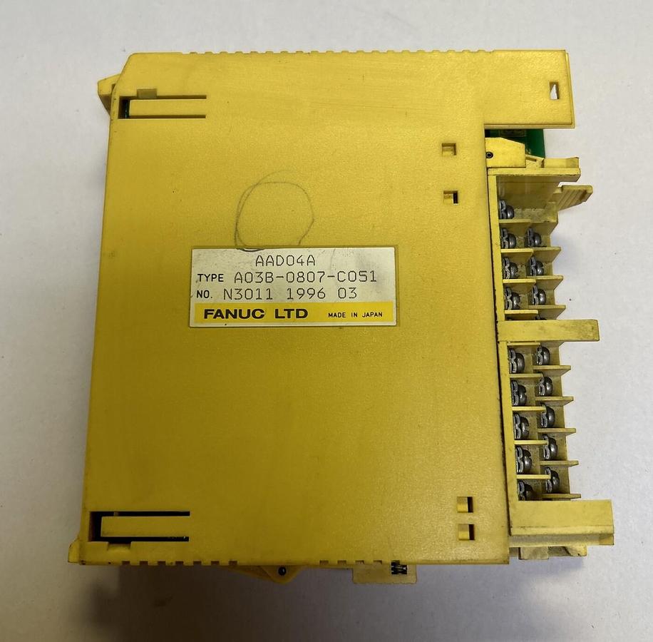 Used FANUC,A03B-0807-C051,ANALOG MODULE