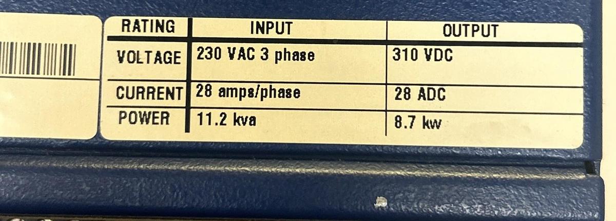 Used KOLLMORGEN,PA2800,POWER SUPPLY