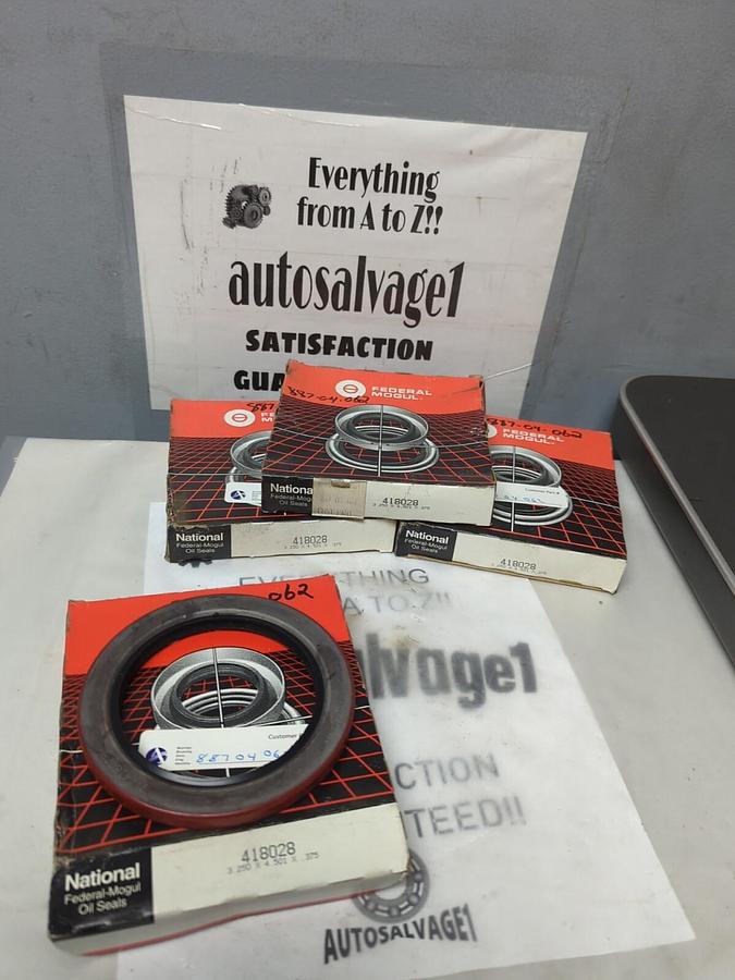 FEDERAL MOGUL,418028,OIL SEAL 3.25X4.501X.375 IN LOT OF 4 NOS