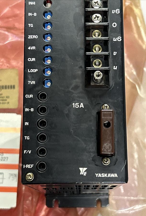 Used YASKAWA ELECTRIC,CPCR-FR05RB7-R8S, SERVO PAK REFURBISHED