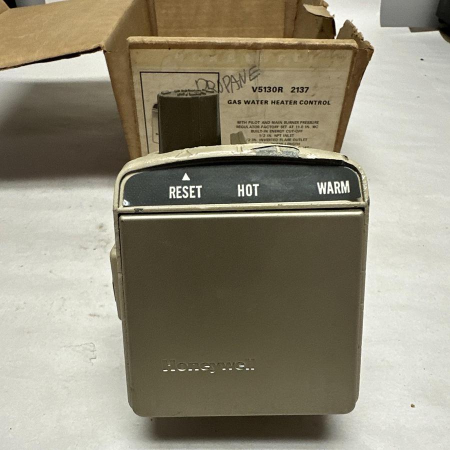 Honeywell,V5130R 2137,Gas Water Heater Control