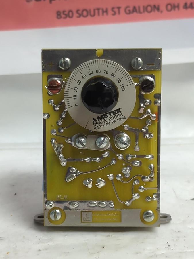 Used AMETEK,401-1001-001,CONTROL MODULE PRE-OWNED