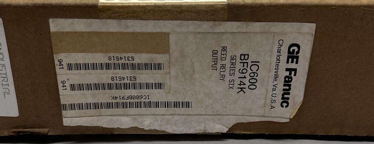 Used GE FANUC,IC600BF914K,REED RELAY OUTPUT MODULE NEW