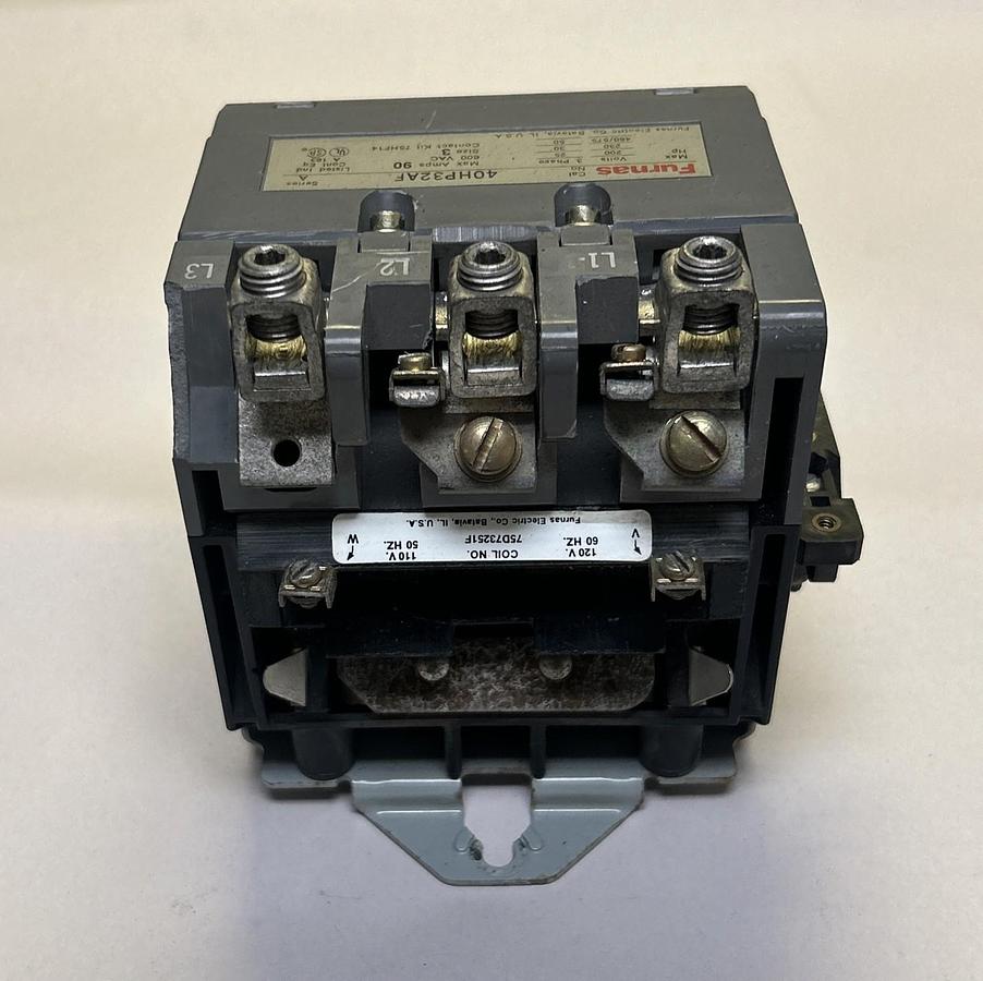 Used FURNAS,40HP32AF,CONTACTOR SIZE 3 90A 600V