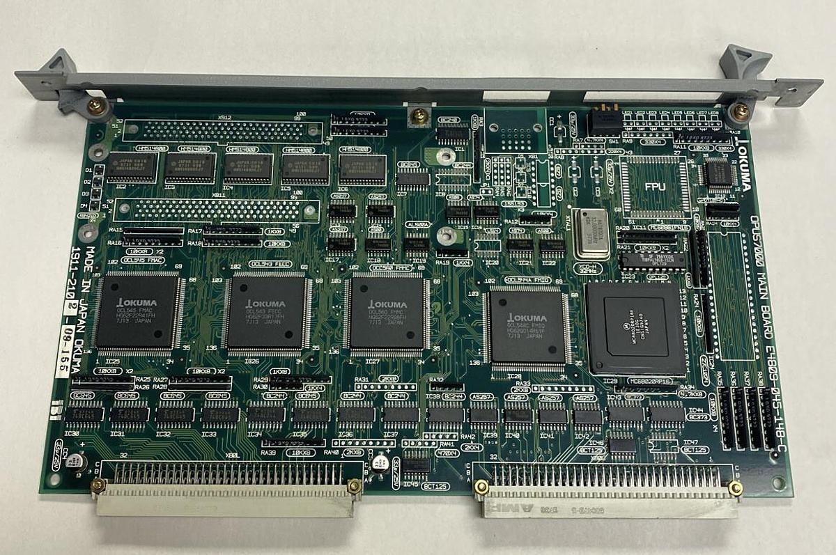 Used OKUMA,E4809-045-148-C 1911-2102-09-155 OPUS 7000,Main Board