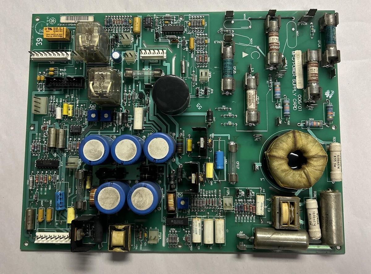 Used GENERAL ELECTRIC,F31X11PSHARG1,MOTOR FIELD CONTROL POWER SUPPLY CARD