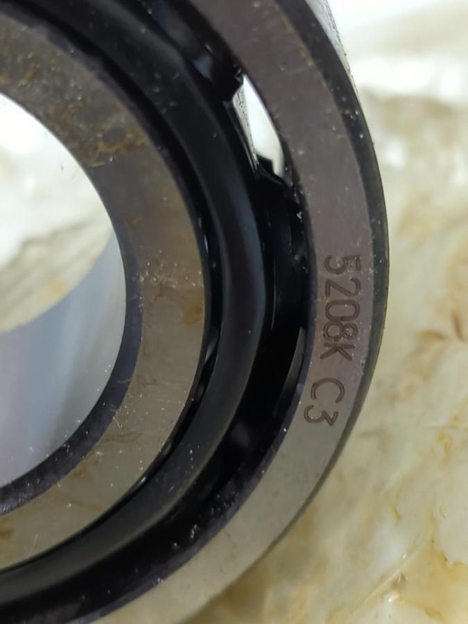 TIMKEN,5208K,DOUBLE ROW ANGULAR CONTACT BEARING 40MM BORE NOS