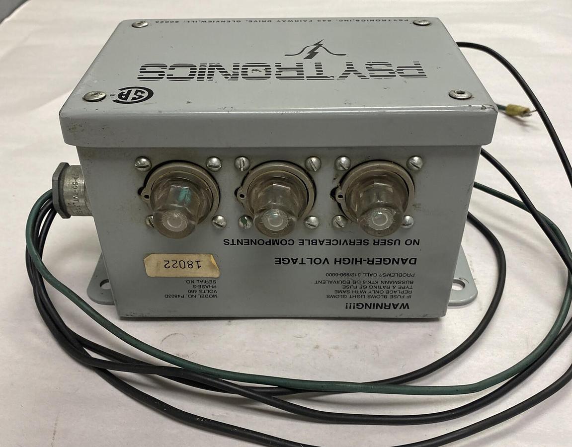 Used Psytronics,P4803D,Surge Suppressor