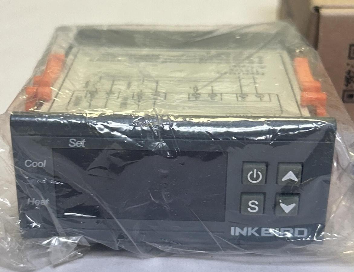 Used INK BIRD,ITC-1000,MICROWCOMPUTER TEMPERATURE CONTROLLER NEW