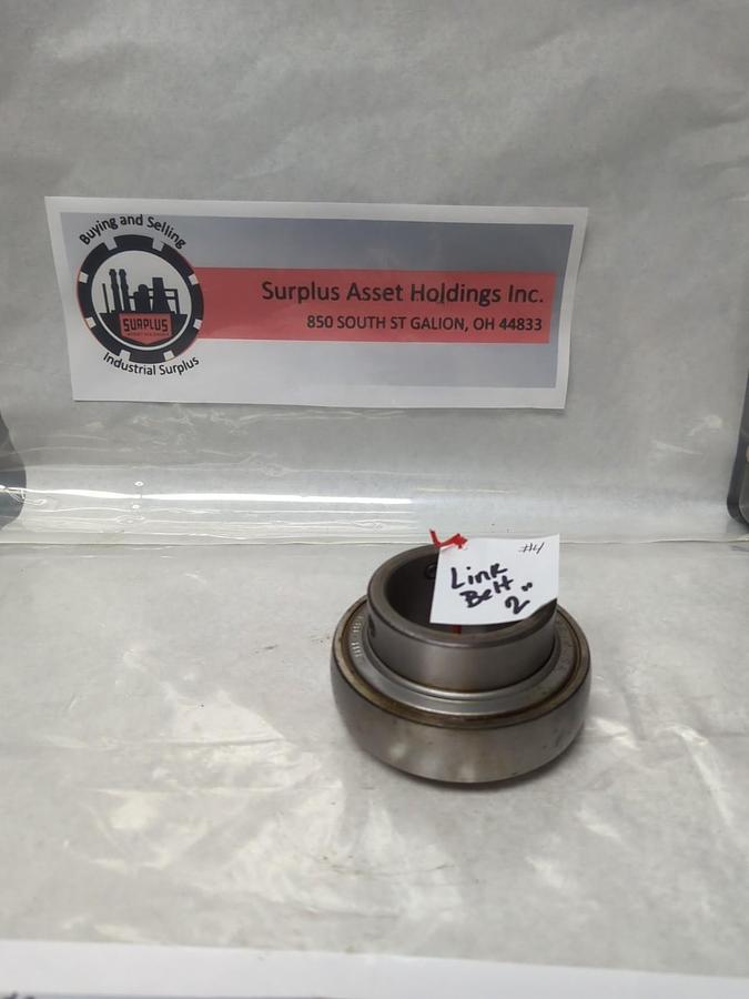 Used LINK BELT,2 INCH,INSERT BEARING WITH SET SCREW LOCKING COLLAR PRE-OWNED