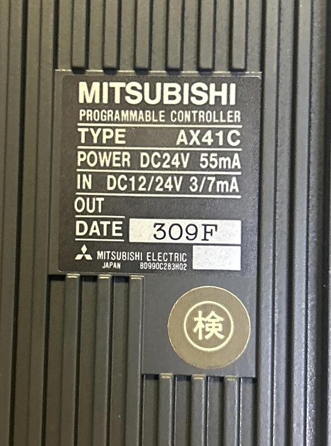 Used MITSUBISHI,AX41C,PROGRAMMABLE CONTROLLER