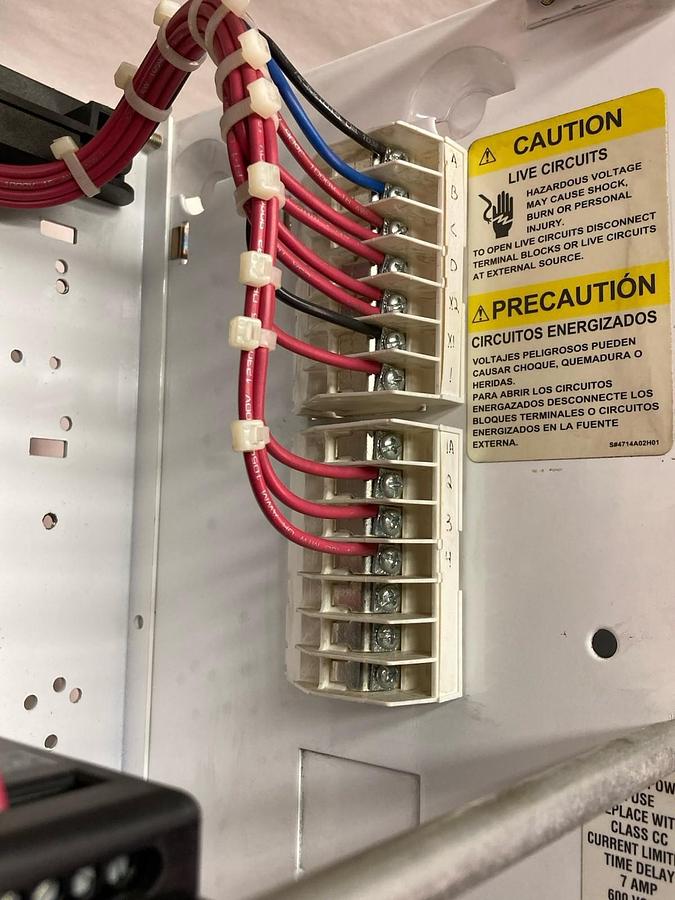 Eaton,2100 F206,12 Inch MCC Starter Bucket 30A 120Vac