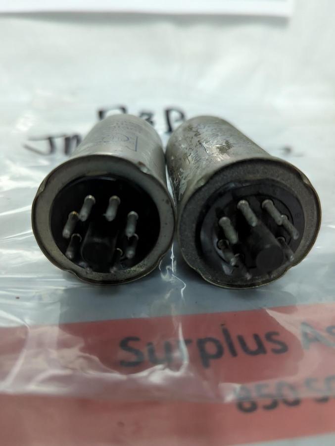 Used P&B,JM-2109-22,RELAY 8-PIN LOT OF 2 PRE-OWNED