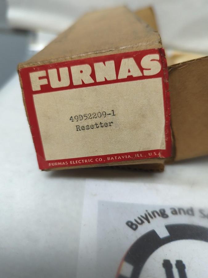 Used FURNAS,49D52209-1,RESETTER PRE-OWNED