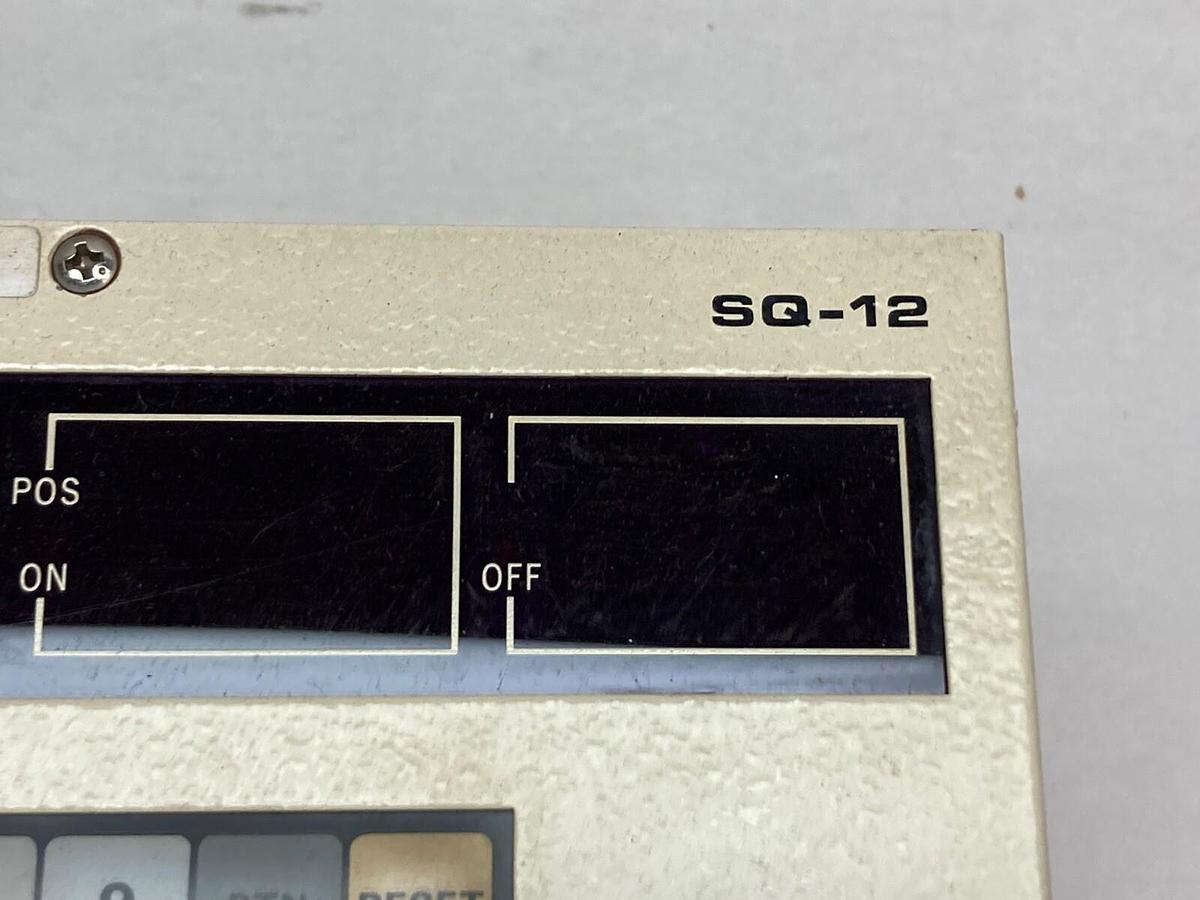 Sumtak,SQ-12000-00,Programmable Cam Switch Battery Type: ER3