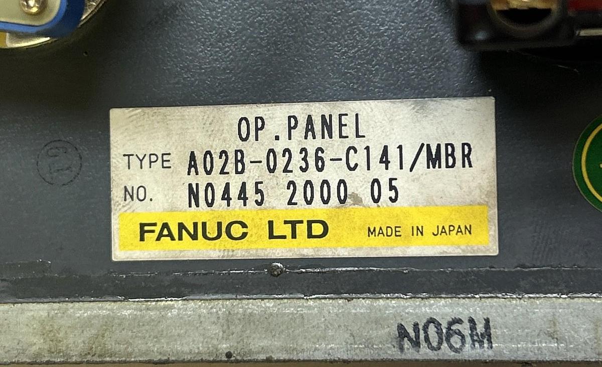Used FANUC,A02B-0236-C141/MBR,OPERATOR INTERFACE PANEL
