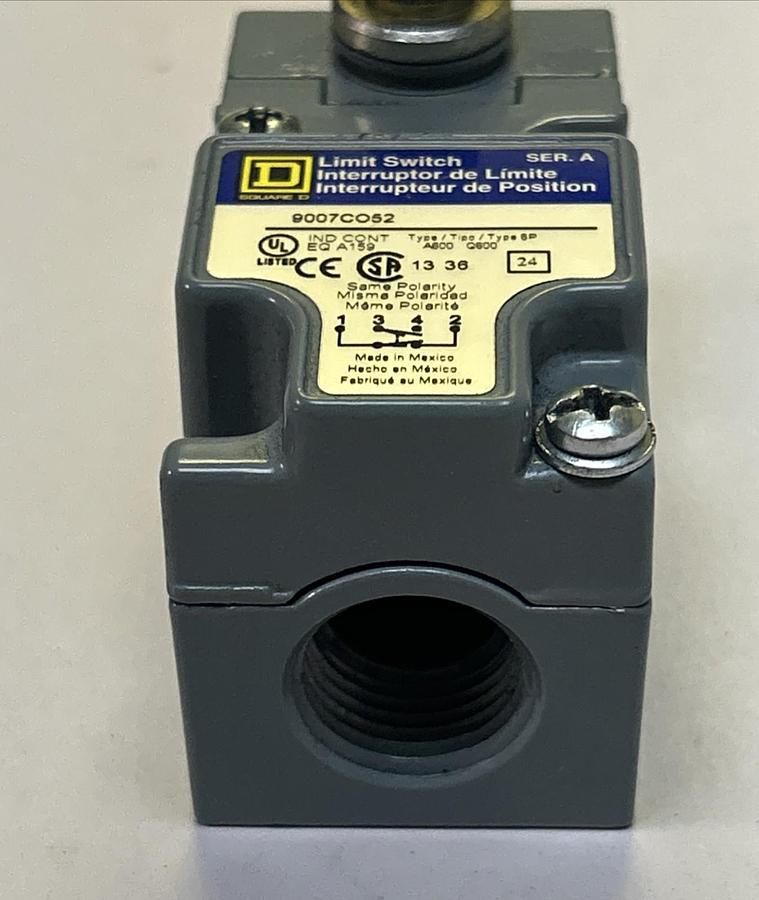SQUARE D,9007CO52,LIMIT SWITCH NOS