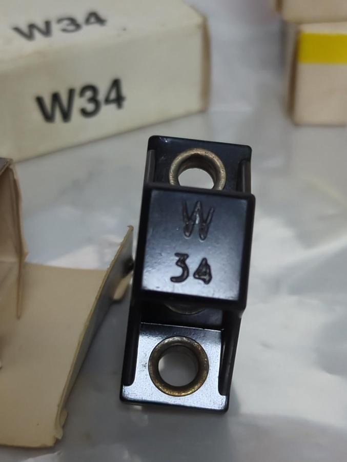 ALLEN BRADLEY,W34,THERMAL OVERLOAD HEATER ELEMENT LOT OF 9 NOS