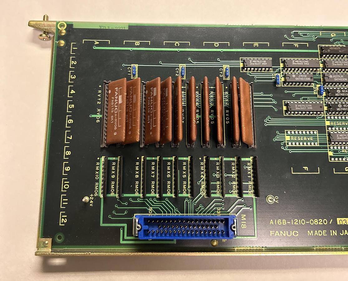 Used FANUC,A16B-1210-0820,PCB I/O BOARD