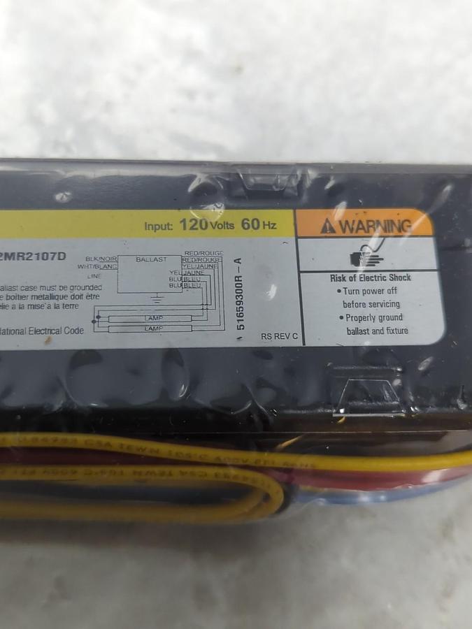 UNIVERSAL,B234SR120M-A,ELECTRONIC BALLAST 120V 60HZ NOS