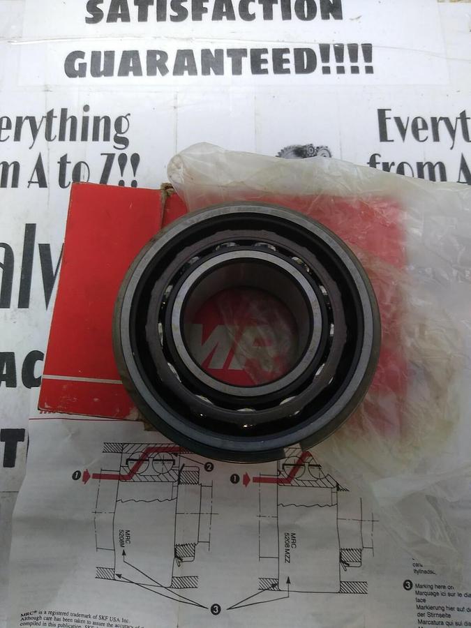 MRC,5208MG-H501,Angular Contact Bearing NOS