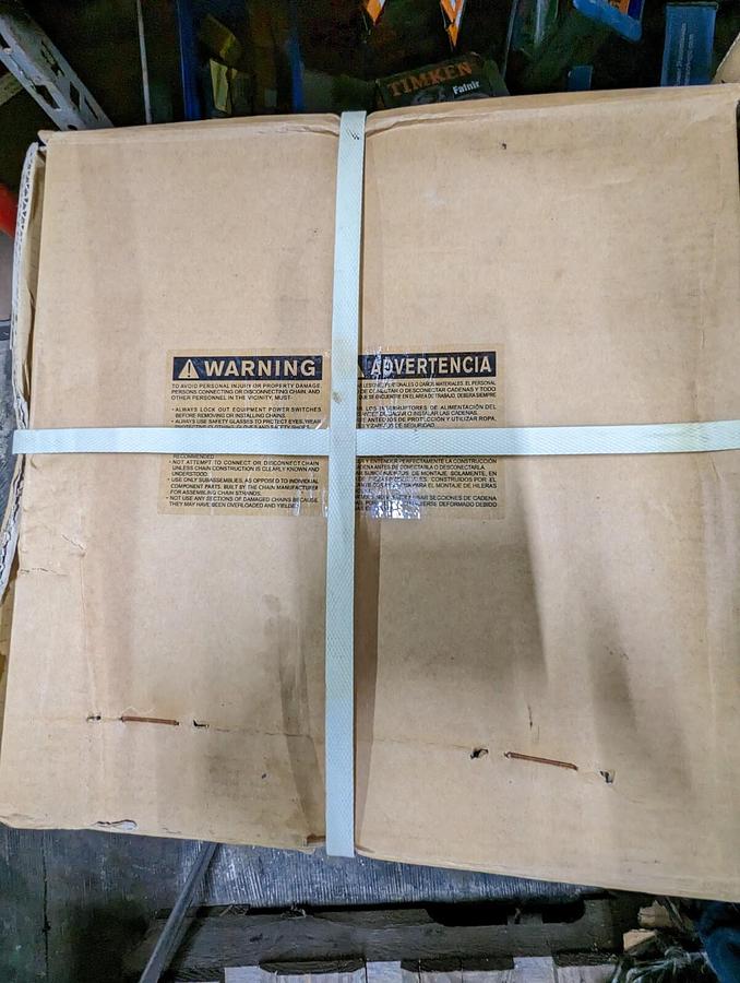 REXNORD,160K-1R X 10 F,ROLLER CHAIN 04R37-001-1 SEALED BOX