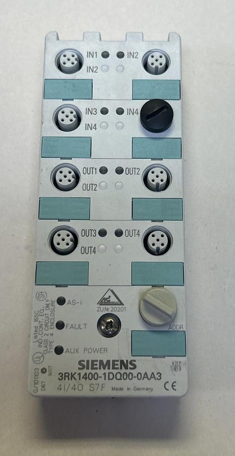 Used SIEMENS,3RK1400-1DQ00-0AA3,COMPACT MODULE
