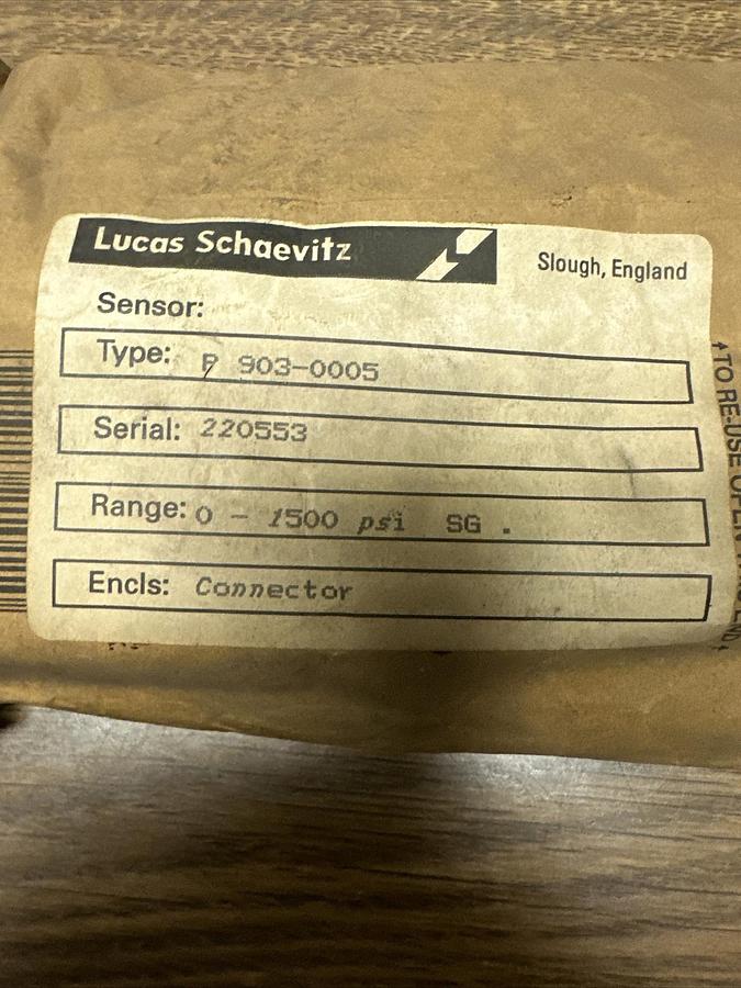 Lucas Schaevitz,P903-0005,Pressure Sensor