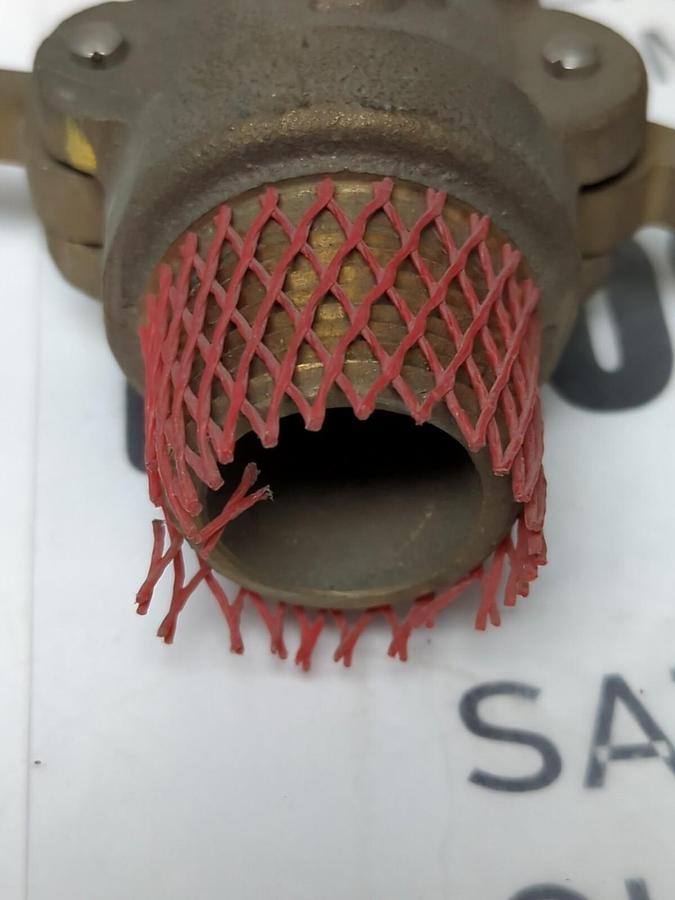 UNBRANDED,PT 10B,BRASS CAMLOCK COUPLING 1 INCH MALE LOT OF 2 NOS