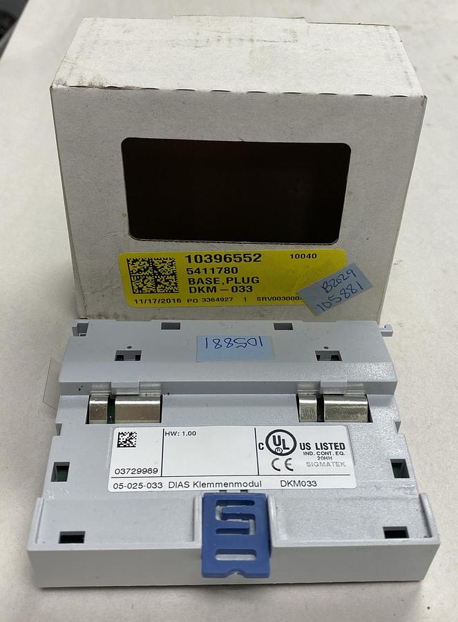 Used Sigmatek,DKM033,PLC Base Module 05-025-033