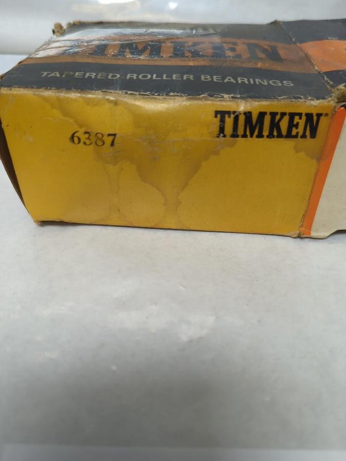 TIMKEN,6387,ROLLER BEARING CONE NOS