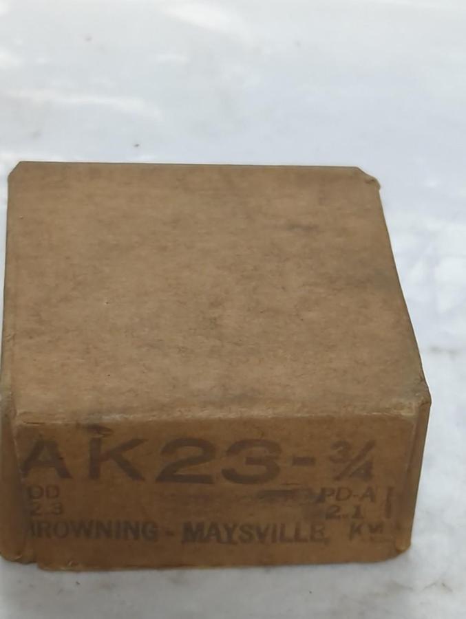 BROWNING,AK23-3/4,A BELT PULLEY 2.3 IN OD 2.1 PITCH NOS