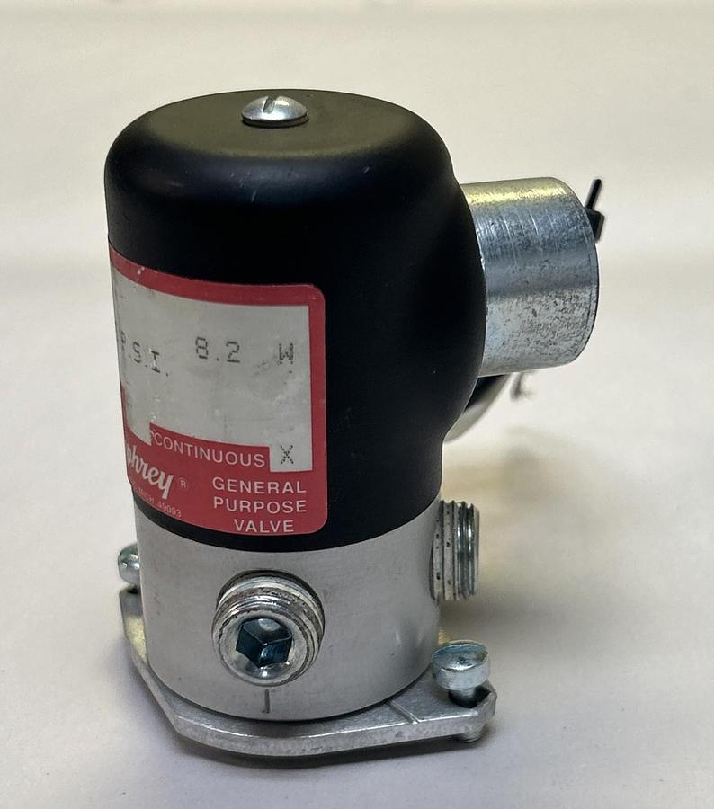 Used HUMPHREY,T0624E136,GENERAL PURPOSE VALVE 0-125PSI 120V