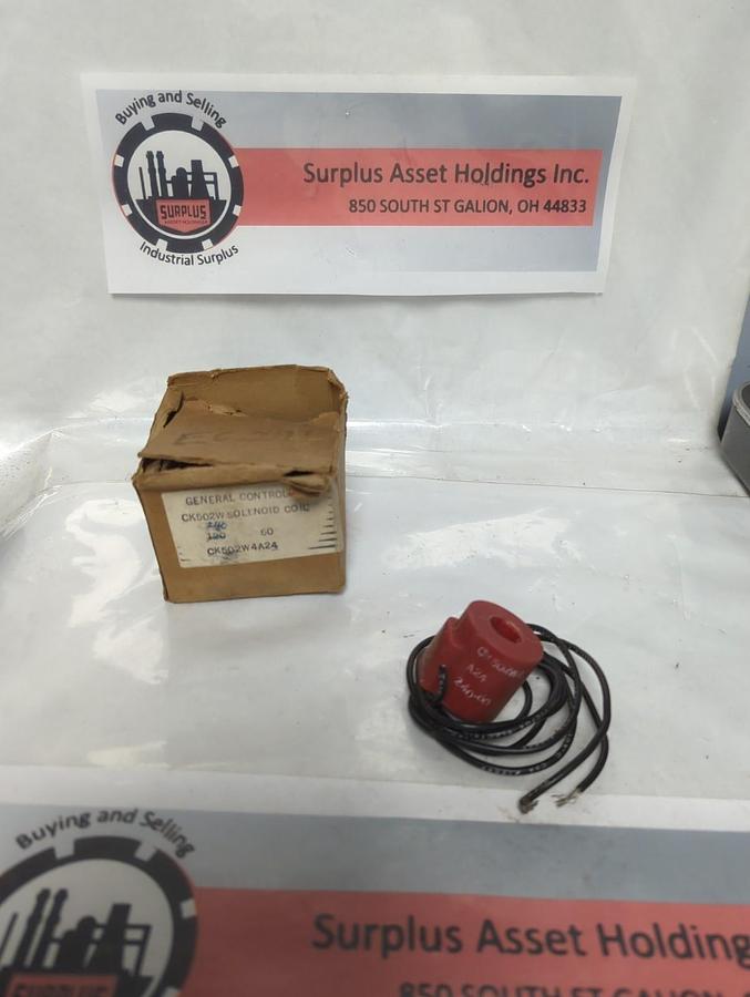 GENERAL CONTROLS,CK502W,COIL 240V 60 NOS
