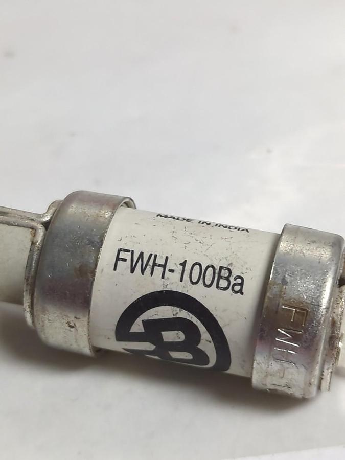 COOPER BUSSMANN,FWH-100B,SEMICONDUCTOR 100 AMP FUSE NOS