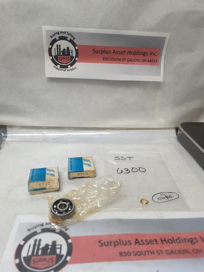 SST,6300,BALL BEARING OPEN LOT OF 2 NOS