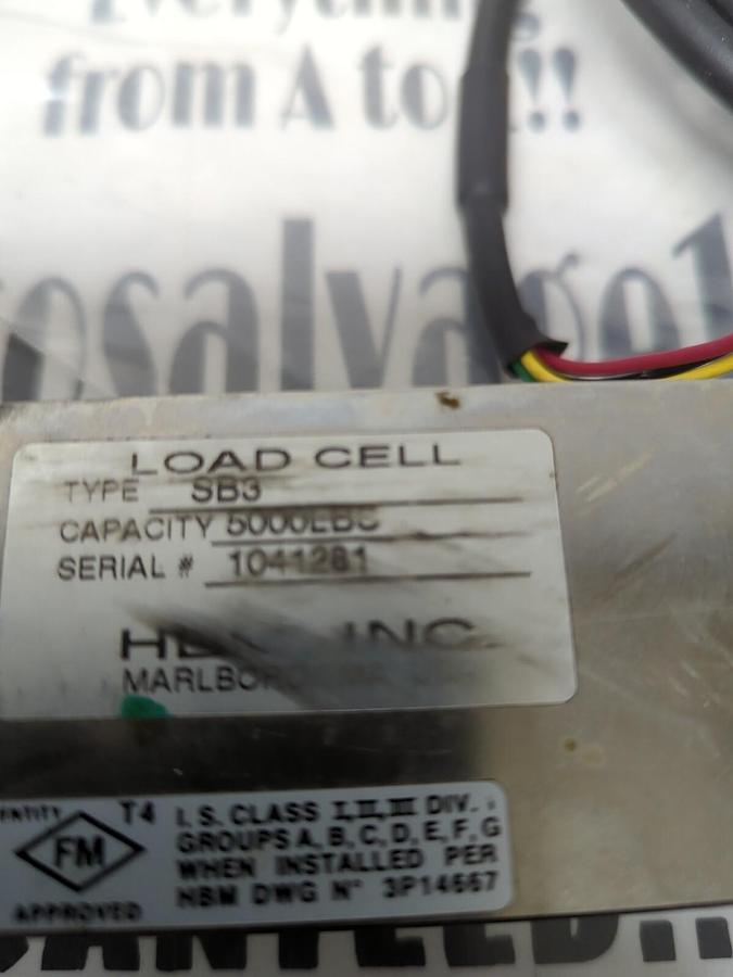 HBM INC.,SBC,5000LB. LOAD CELL NOS