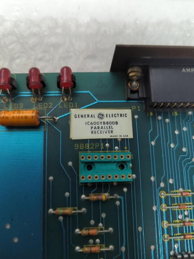Used GE,IC600YB800B,PARALLEL RECEIVER CIRCUIT BOARD PRE-OWNED