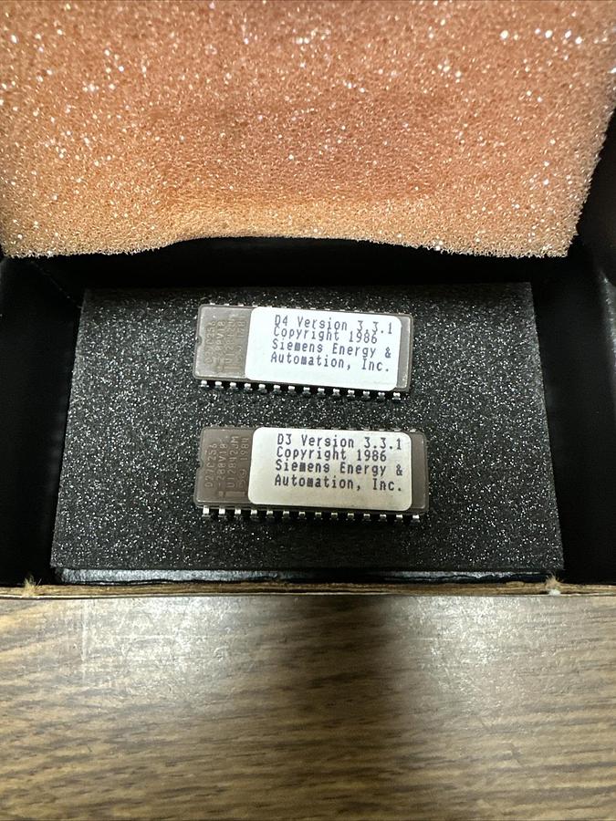 Siemens,D27C256,Eprom Lot of 2