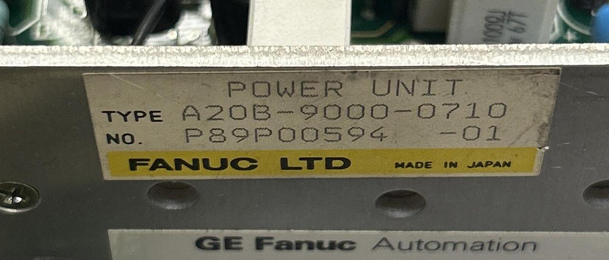 Used GE FANUC,A20B-9000-0710,SERIES SIX CPU POWER SUPPLY UNIT