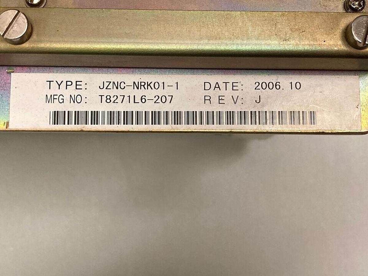 Used Yaskawa,JZNC-NRK01-1,Control Unit Module Rack Power Supply
