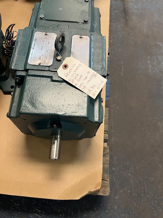 Used RELIANCE,188AT,DC MOTOR 5HP TR 240VDC 1750/2300 RPM